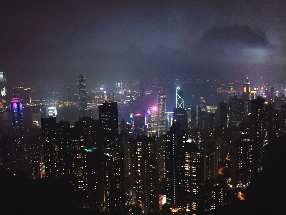 太平山顶 夜景｜香港