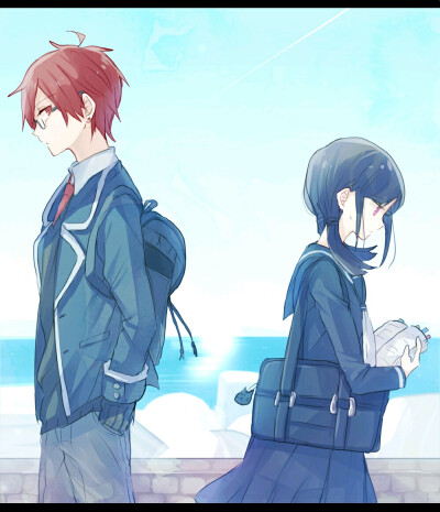 情侣大图，二人世界，两个人，情头素材。