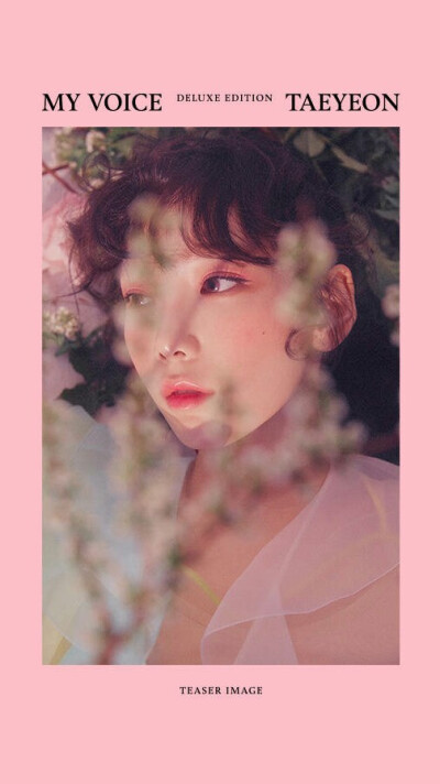 金泰妍 少女时代 taeyeon官网更新TAEYEON MY VOICE DELUXE EDITION 预告图