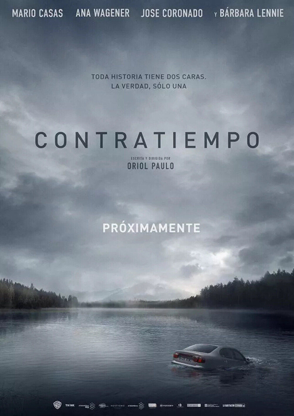 Contratiempo. 看不见的客人。
海报上的“真相只有一个”，就已经说明了这部影片里会有很多很多的谎言，而其实真相我们心中都有数，但却没猜到这经过。
不错的悬疑推理，男主的人设一路崩塌，但我还是觉得他很帅诶……男主情人超美，演技也很好。就不剧透了，不吓人，不是很暗黑，推荐。