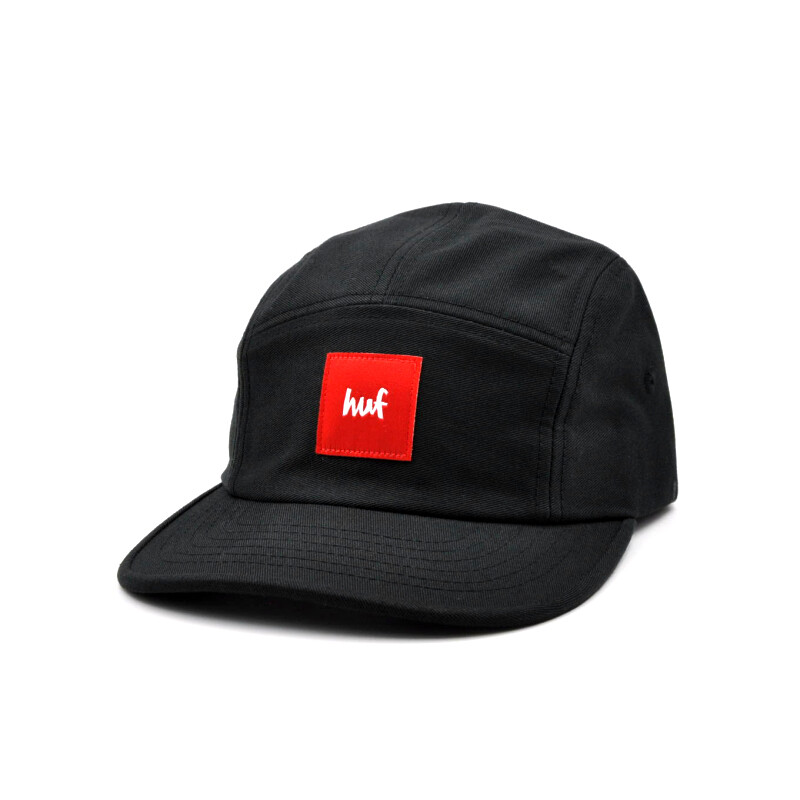 HUF X CHOCOLATE BOX LOGO 5PANEL 棒球帽 黑白 双色入