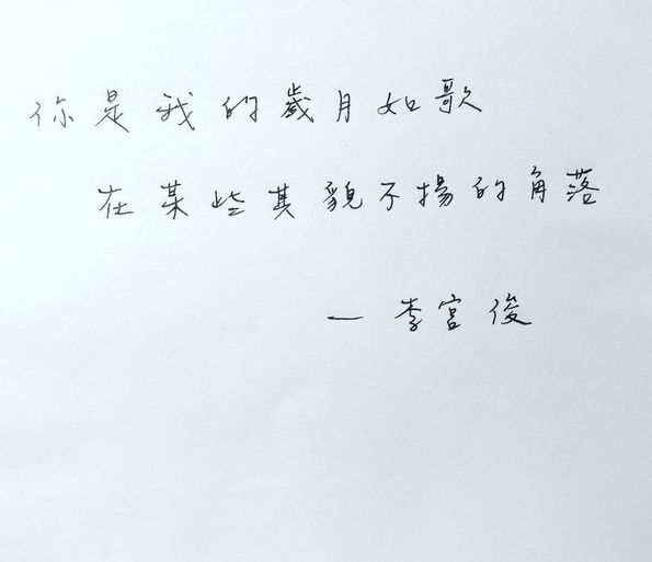 李宫俊的诗、手帐排版、手写文字、手帐本、文字图片、文字美图、文字控、文字壁纸