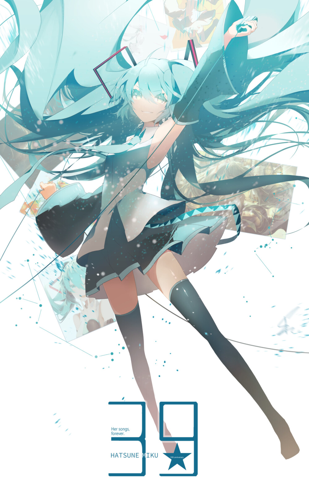 初音未来 画师：saihate 本作品pixiv id=61818182