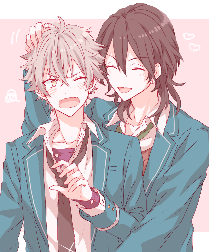 朔间零 大神晃牙 帅气 治愈 可爱 傲娇 美少年 男子 壁纸 头像 pixiv