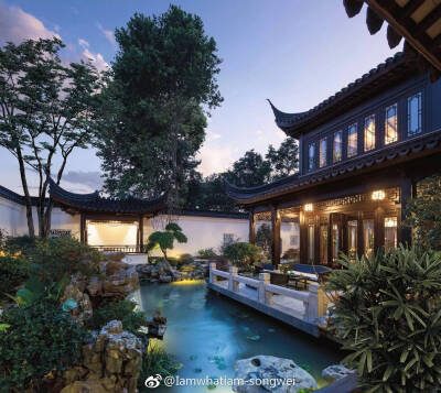 美丽中国 水墨江山 诗意中式庭院设计