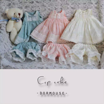 -Dormouse-【cup cake】 当小睡衣简直不能再可爱啊www