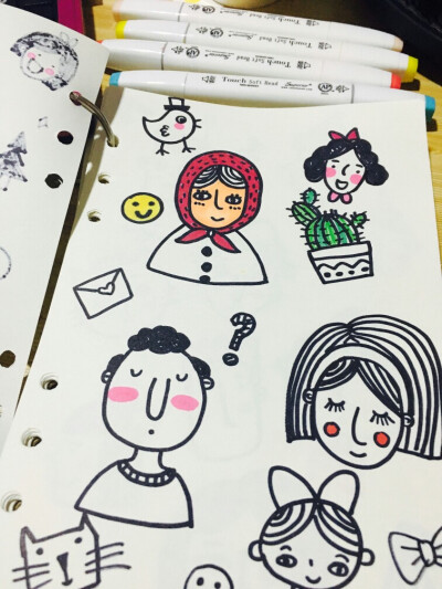 爱上这种画风啦啦啦！