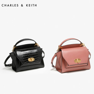 CHARLES&amp;KEITH 翅膀包 CK250780243 欧美时尚女士信封单肩包