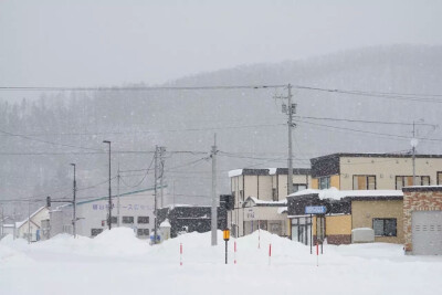 雪景 日本小樽 电影情书所拍摄城市