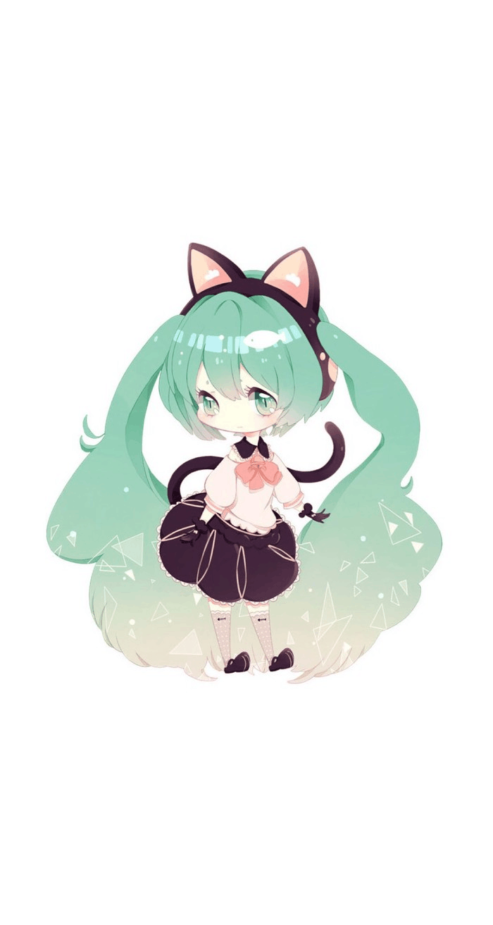 初音，猫