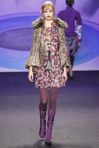 Anna Sui 2014 秋冬高级成衣