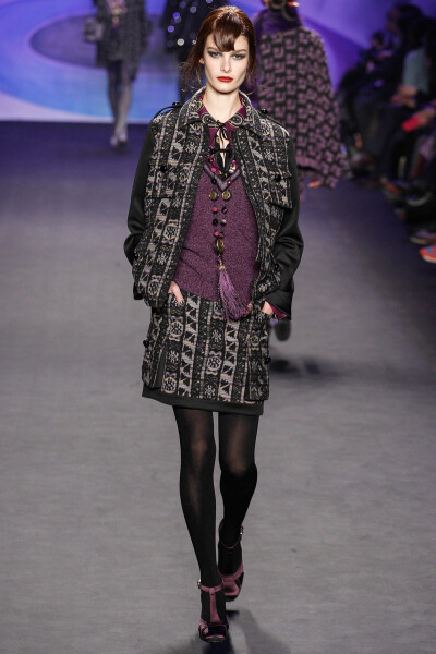 Anna Sui 2014 秋冬高级成衣