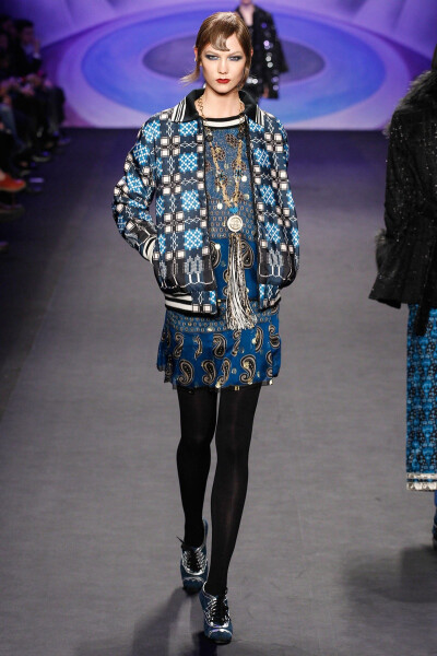 Anna Sui 2014 秋冬高级成衣