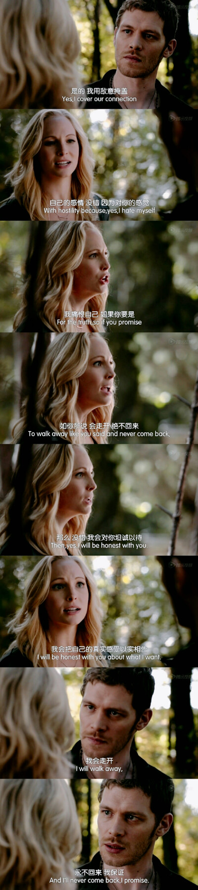 37.【Klaroline】她承认对他的感觉