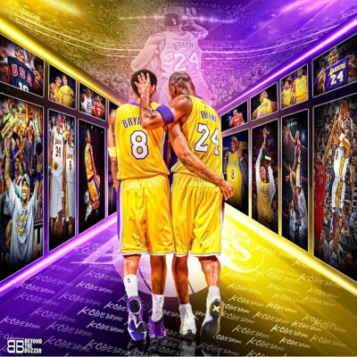 科比布莱恩特Kobe Bryant洛杉矶湖人LA 8号与24号
#科比退役#
#KB20##THANKYOUKOBE##科比再见#