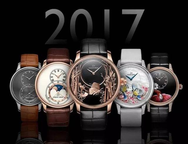 Jaquet Droz 雅克德罗的美只能靠亲自看，工艺像艺术品一样精致，据说还有用真正的陨石做成的表盘