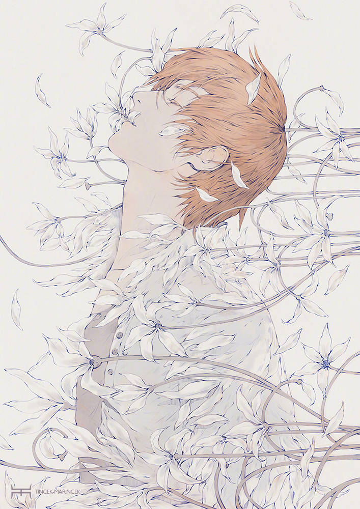 斯洛文尼亚插画师 Valentina Remenar 一组人像插画艺术