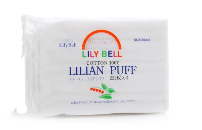 Lily Bell丽丽贝尔 三层优质纯棉卸妆工具化妆棉222片