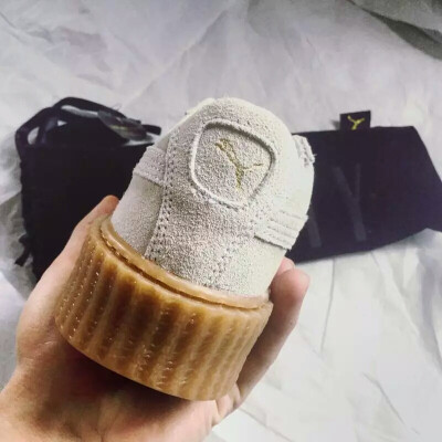 Rihanna puma Creeper 彪马蕾哈娜联名丝绒 增高松糕厚底男女鞋