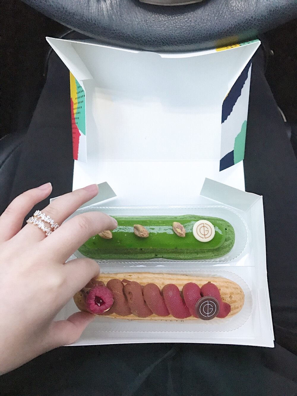 Nügateau éclairs