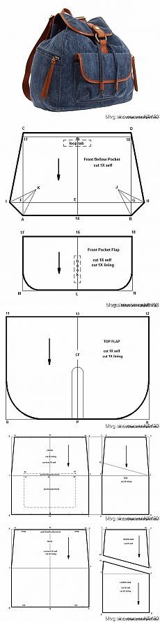 适合diy，家常的，实用包袋