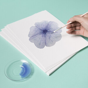 A4德国进口水彩纸 高级优质手绘水粉画淡彩画专用涂鸦纸