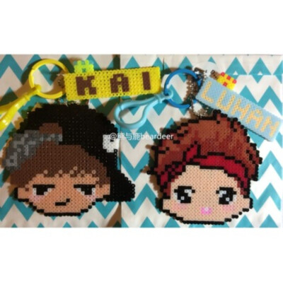 小舞家PBead拼豆图纸EXO系列