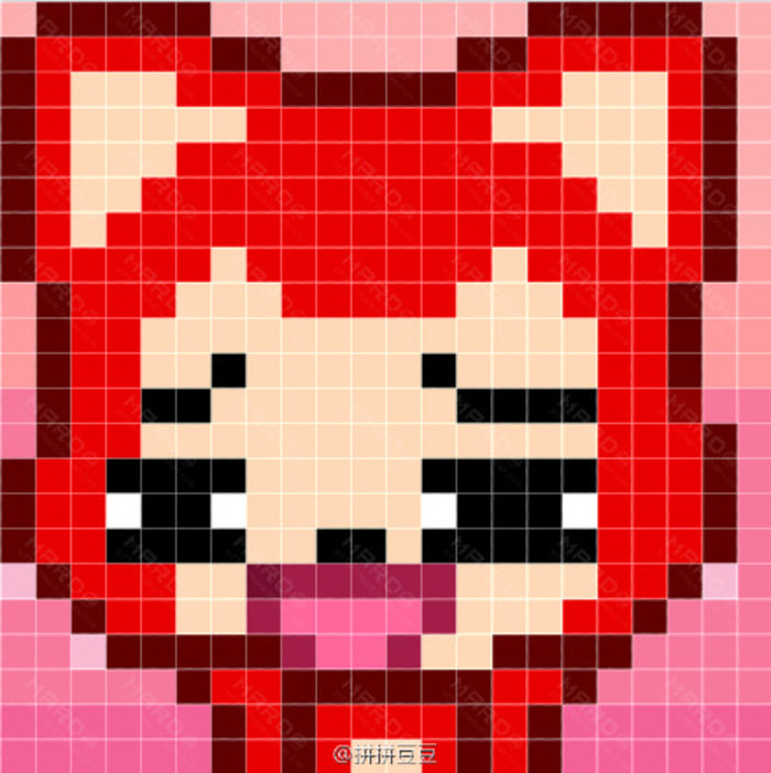 小舞家pbead拼豆图纸阿狸系列