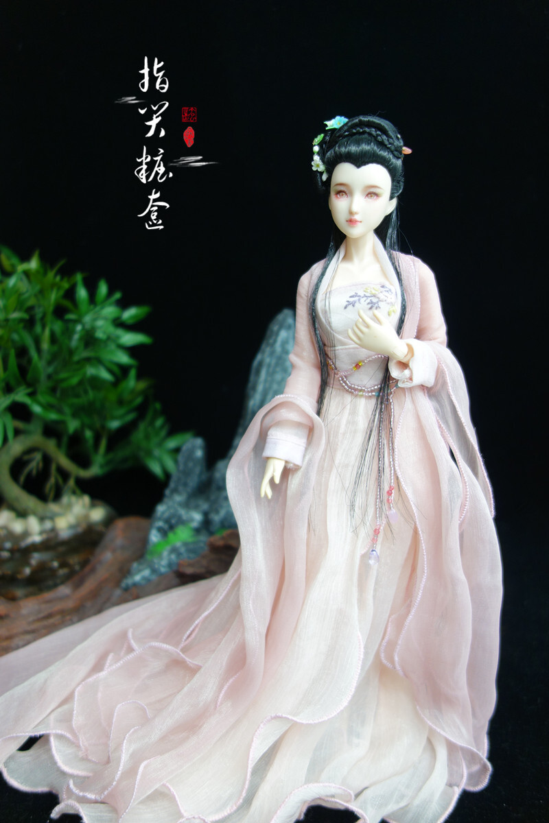 【指尖】ob27 obitsu 可儿娃娃古装古风娃衣仿制真题版之一