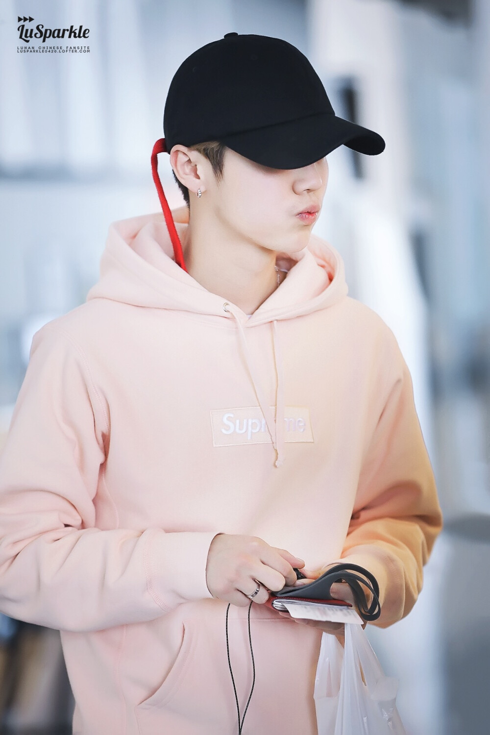 鹿晗日本北京机场20170327by磨叽磨叽磨叽