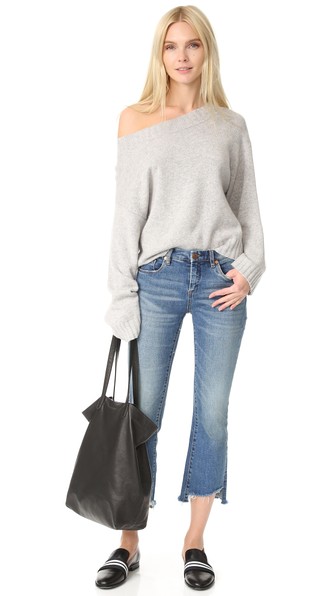 Blank Denim App Happy 直脚牛仔裤