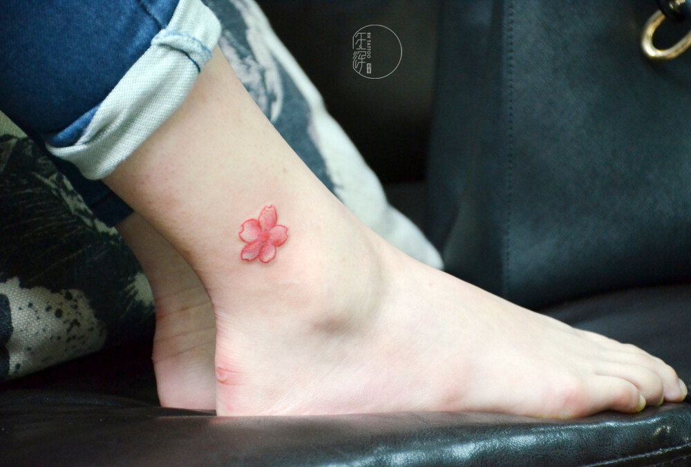 上海纹身 上海任辉刺青纹身作品——樱花