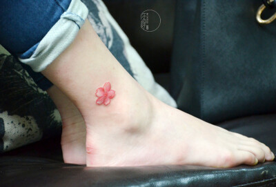 上海纹身 上海任辉刺青纹身作品——樱花