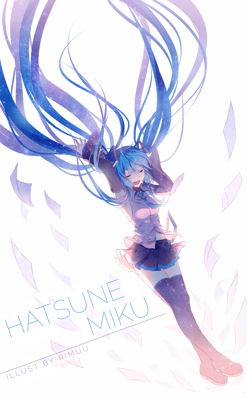 初音未来 画师：rimuu 本作品pixiv id=60738798