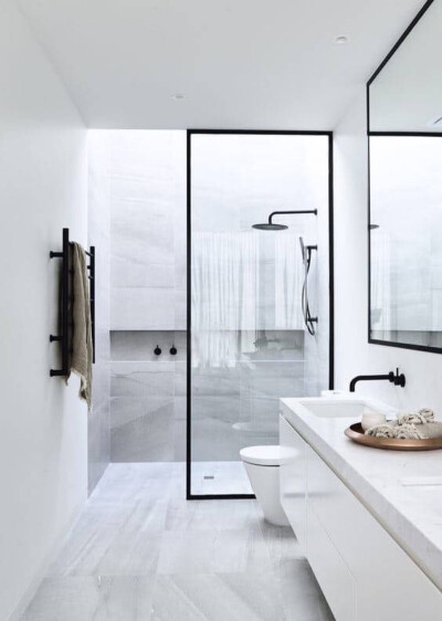 【Bathroom Trend】复古工业风的魅力，美好的浴室，能带来美好的私密时光。