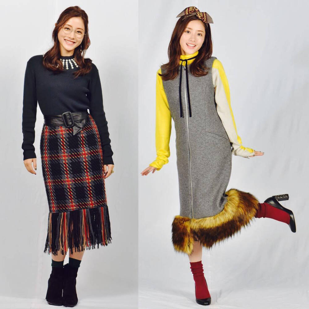 石原里美校阅女孩河野悦子穿搭