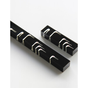 日本进口    高冈漆器   群鹤  漆器文镇镇纸小摆件