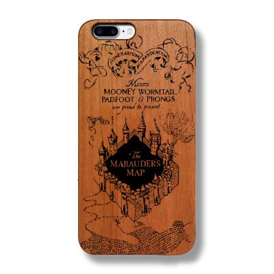 苹果6plus Iphone7木质手机壳 三星S7edge曲屏定制照片哈利波特5s