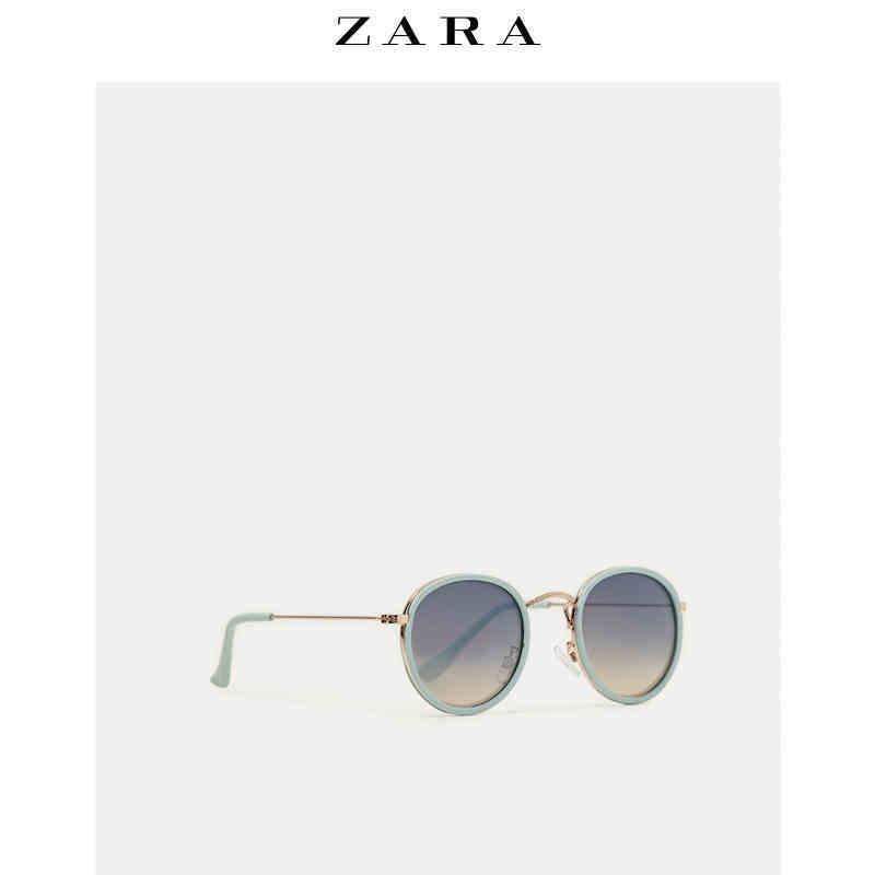 ZARA 女装 圆形太阳眼镜 