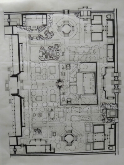 乾隆御花园的平面图