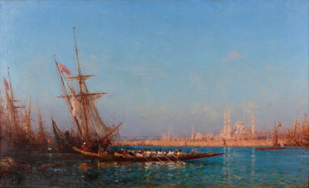 Félix Ziem: View of İstanbul (Google Art Project)