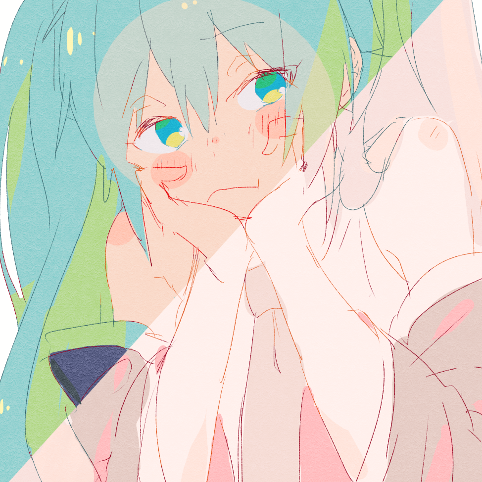 euz有宅v家初音未来动漫女生头像