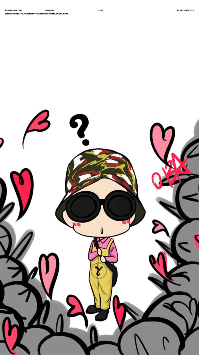  权志龙GDRAGON#bigbang#原创高清手机壁纸#微博:ORIGINAL-DESIGN-SUMMERNICKYCOM#iPhone#安卓#锁屏#桌面#黑白壁纸