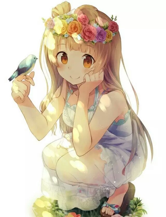 动漫人物 白色背景 动漫头像