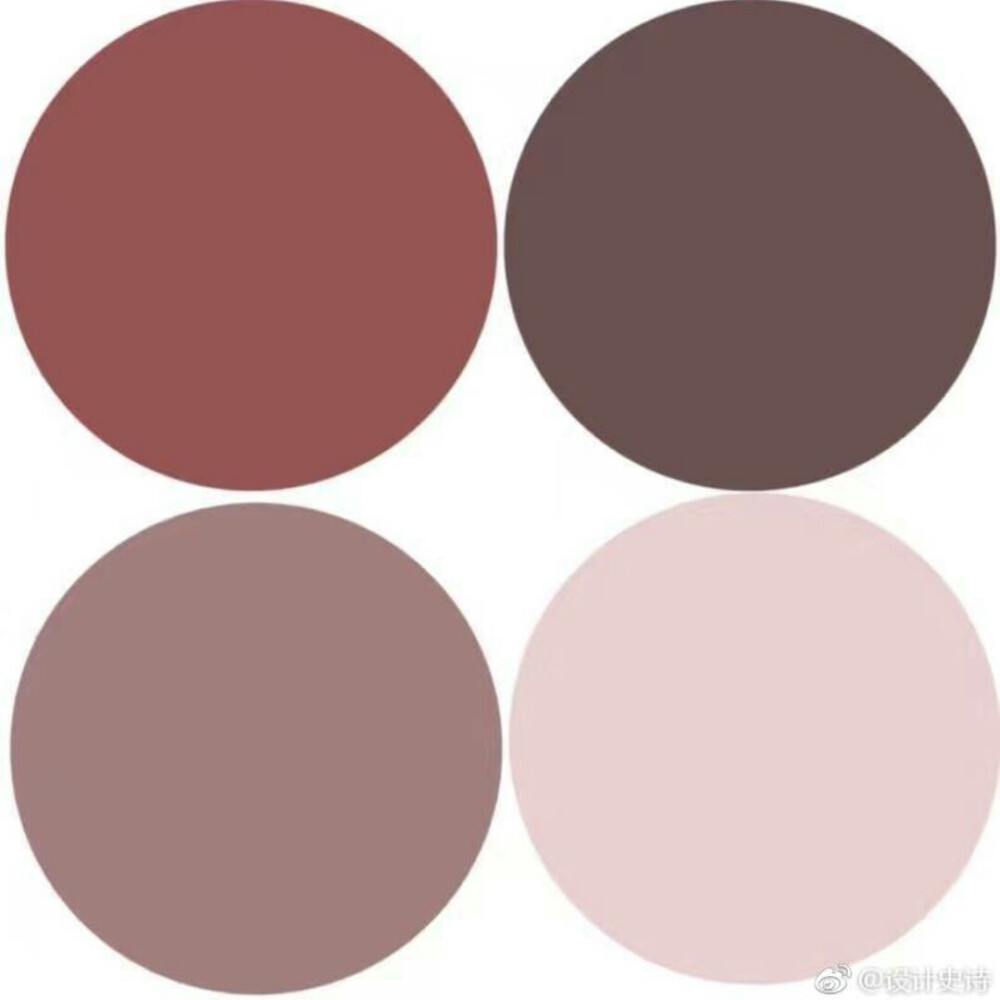 色系配色四色