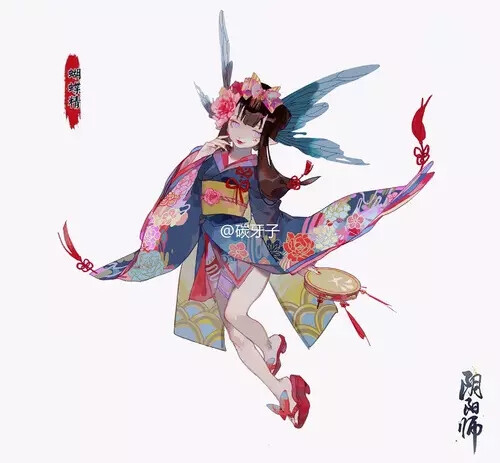 阴阳师◇ 百绘罗衣 小蝴蝶 第三名