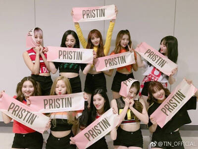 Pristin ♥林娜荣、金敏京(Roa)、姜倞媛(Yuha)、郑恩宇、姜艺彬(Rena)、周洁琼、金艺媛(Yehana)、白(裴)胜妍、朴施妍、Kyla♥