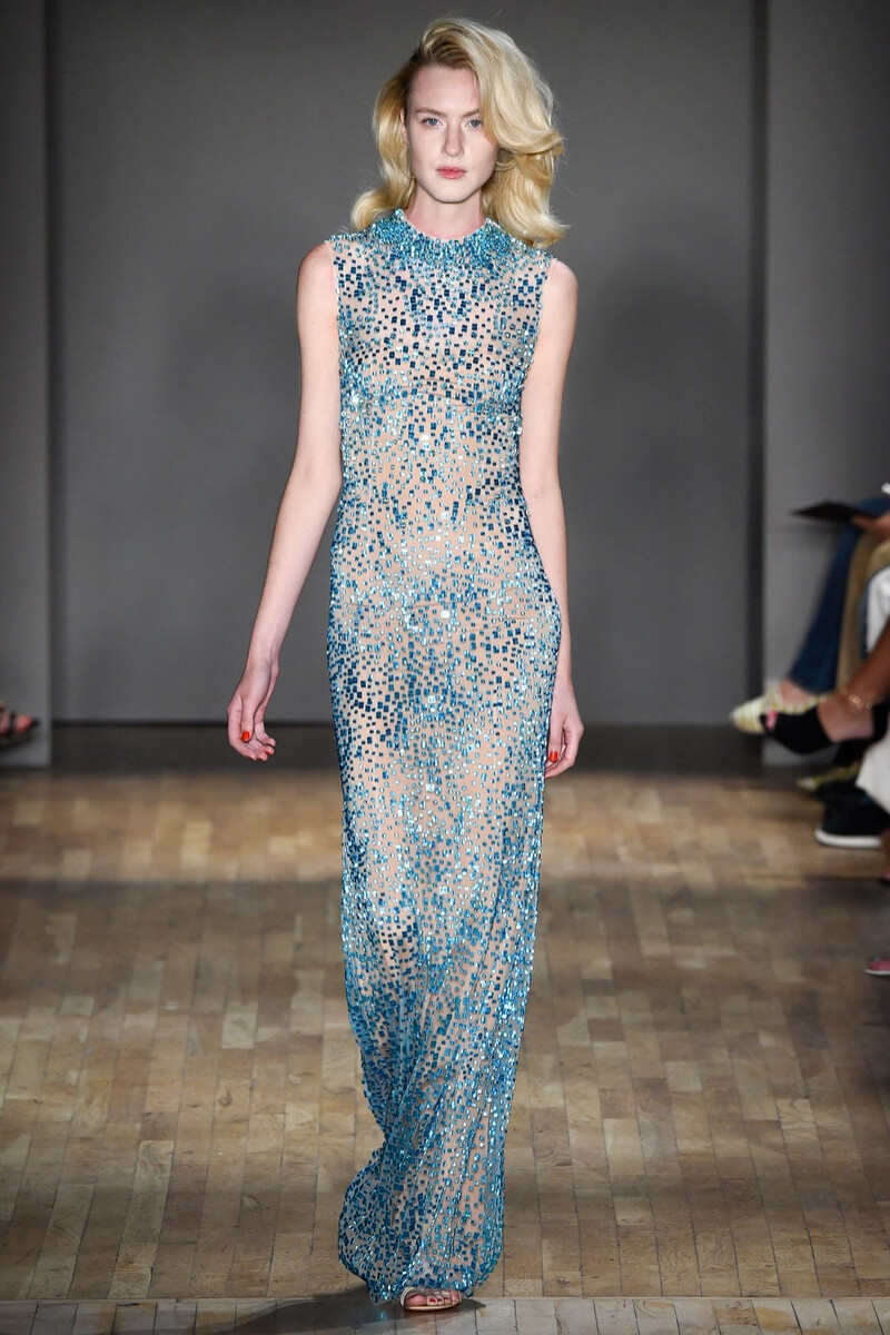 Jenny Packham（ 珍妮·帕克汉）2015春夏高级成衣系列 灵感来源：玛丽莲梦露