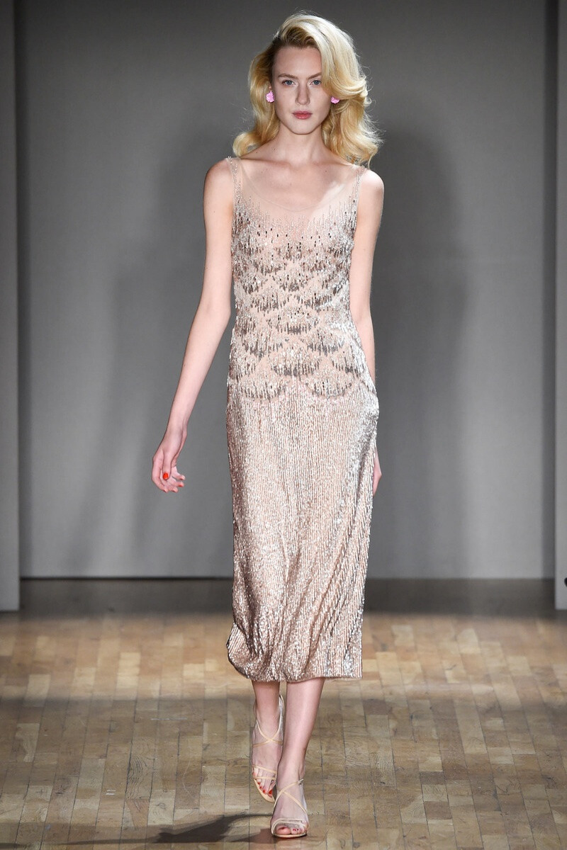 Jenny Packham（ 珍妮·帕克汉）2015春夏高级成衣系列 灵感来源：玛丽莲梦露