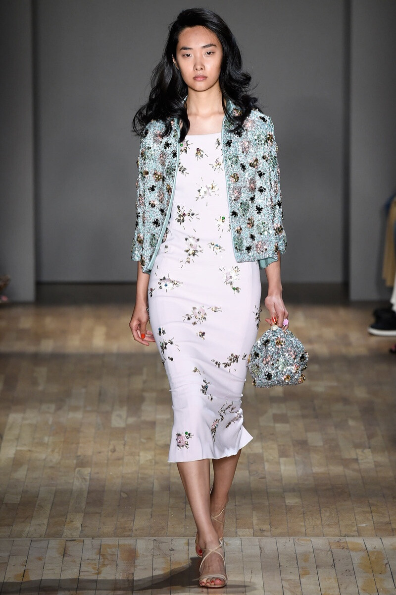 Jenny Packham（ 珍妮·帕克汉）2015春夏高级成衣系列 灵感来源：玛丽莲梦露